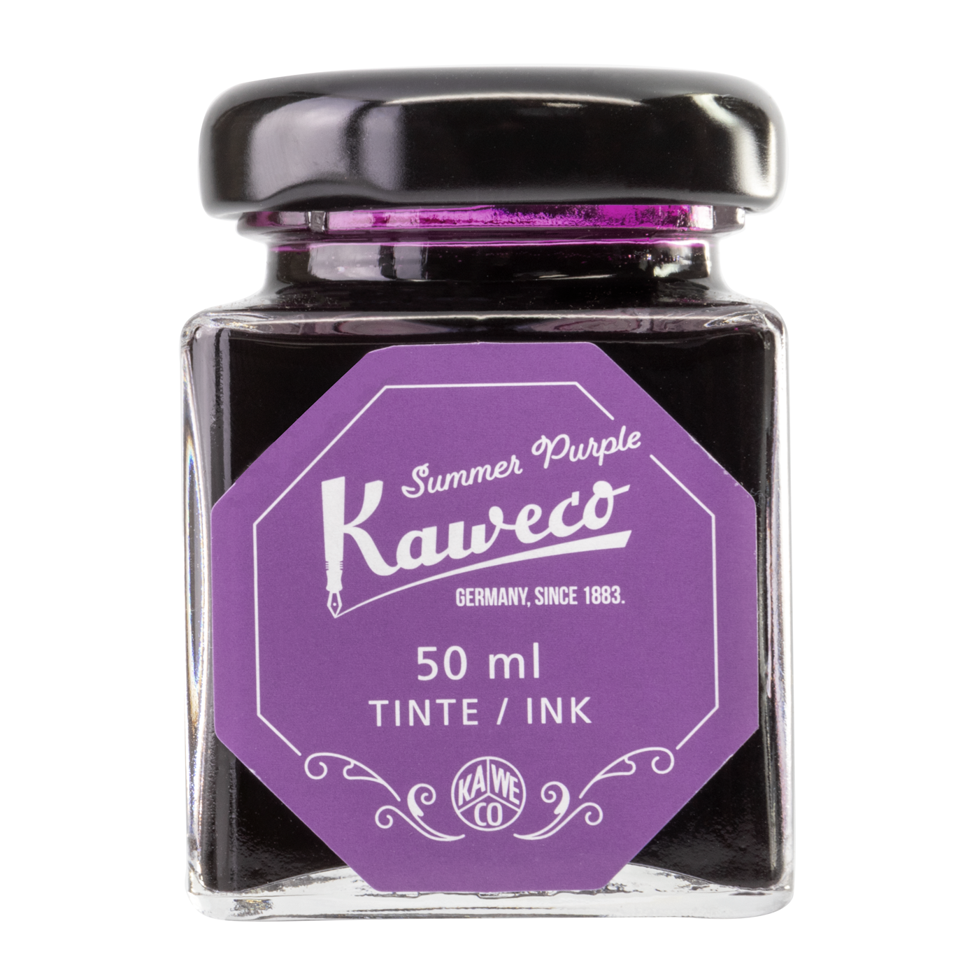 The Kaweco originated in 1883 ("Heidelberg Dip Pen Factory") in Heidelberg Germany. Kaweco inks are now made in Austria. The Ink comes in 13 colors that works well with fountain pens. this high quality in dries well is well balanced.