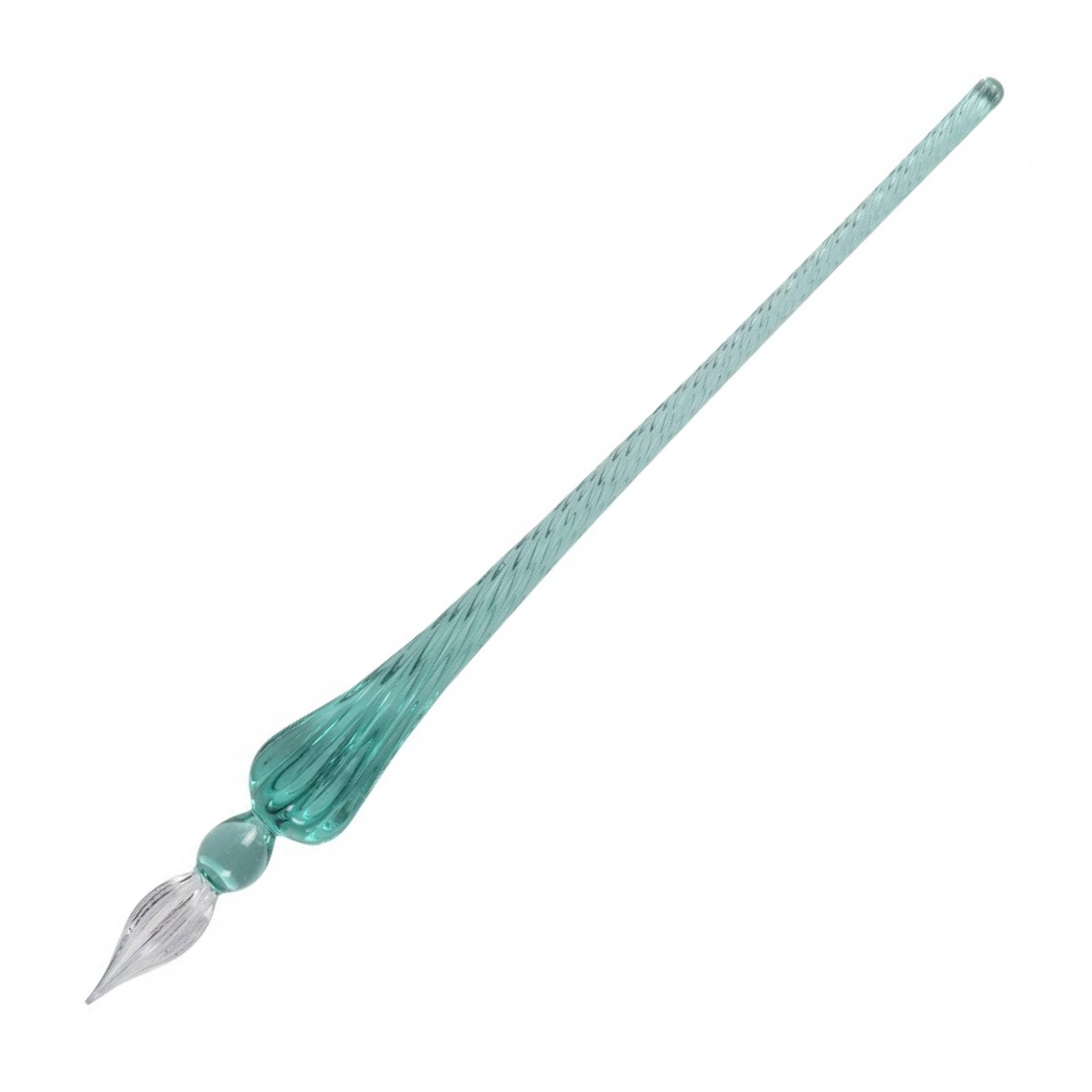 Glass pen by J Herbin - green