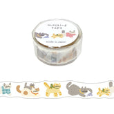 Mind Wave- Washi tape - 18mm - Cat