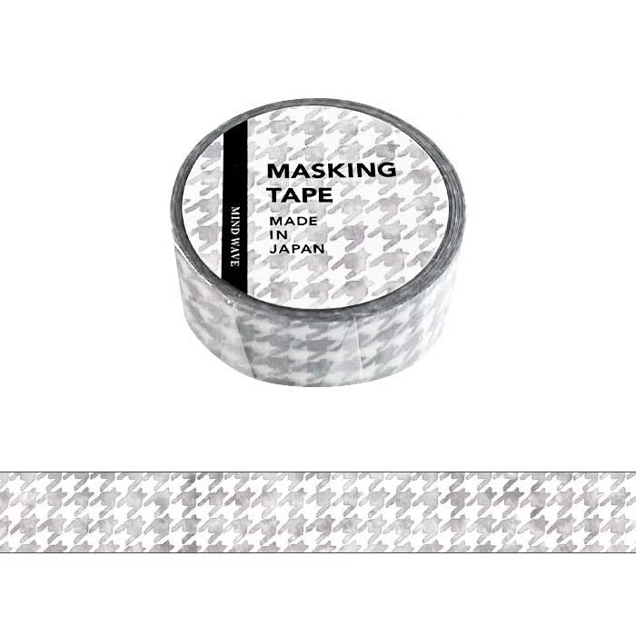 Mind Wave- Masking Tape - 15mm - Checkered 13