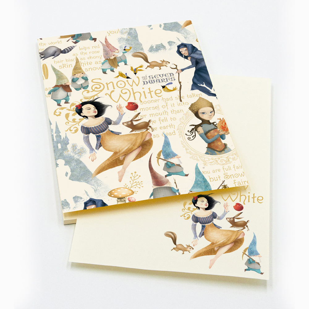 San Lorenzo A5 Notepad - Snow White