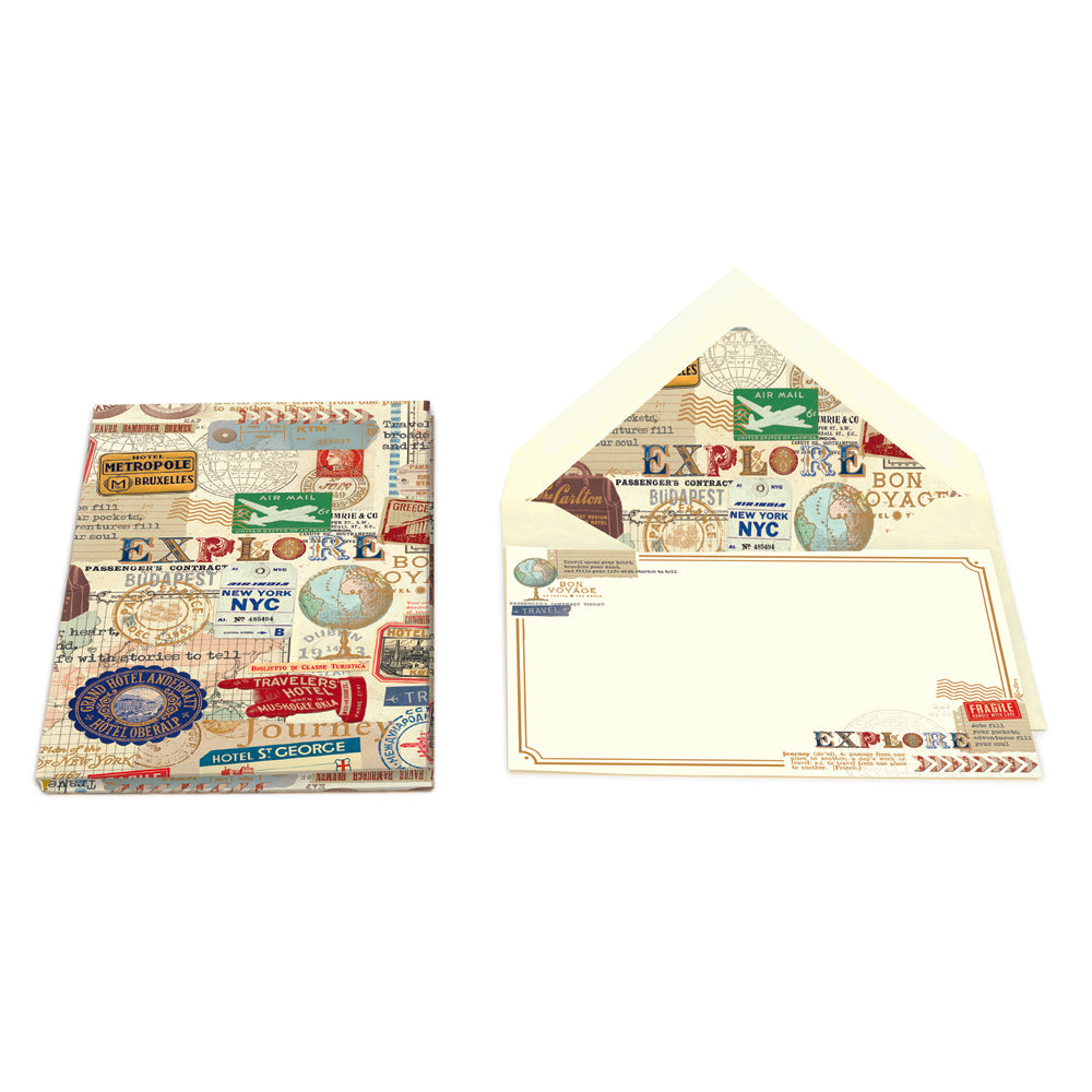 San Lorenzo Note Card Portfolio Medium - Explore