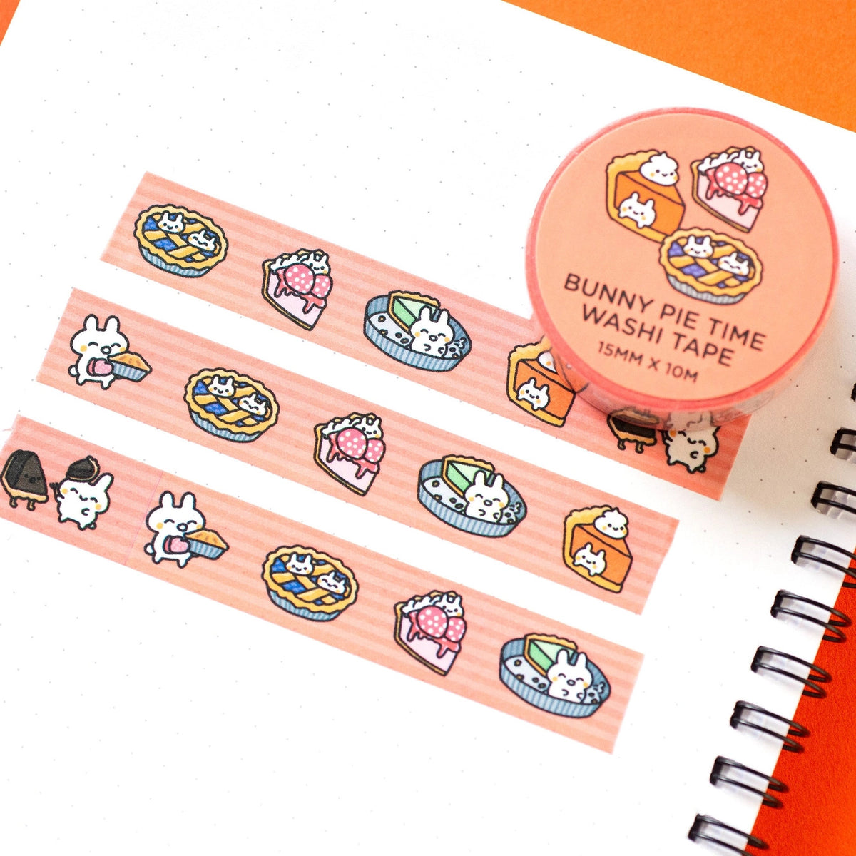 Robot Dance Battle - Bunny Pie Time Washi Tape