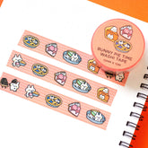 Robot Dance Battle - Bunny Pie Time Washi Tape