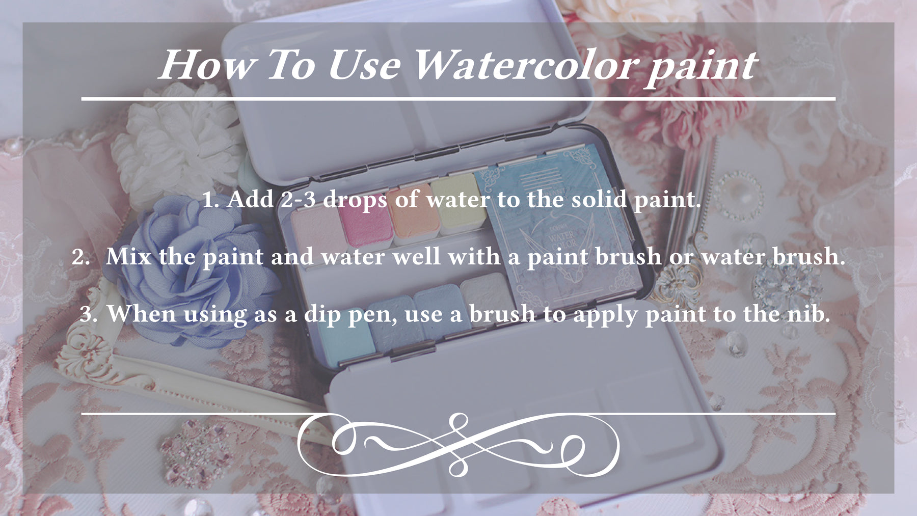 Dominant Industry - Watercolor Set Dohwa Fantasy of Rococo