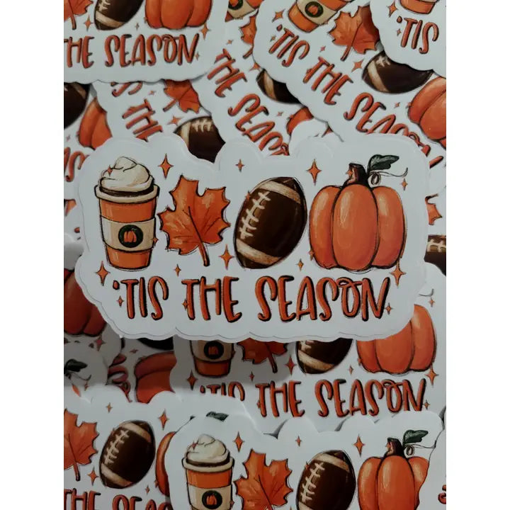 It's Transfer Time - Die Cut Sticker - Tis the Season Pumpkin Spice