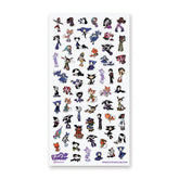 STICKII Sticker Sheet -  Quirky Crew