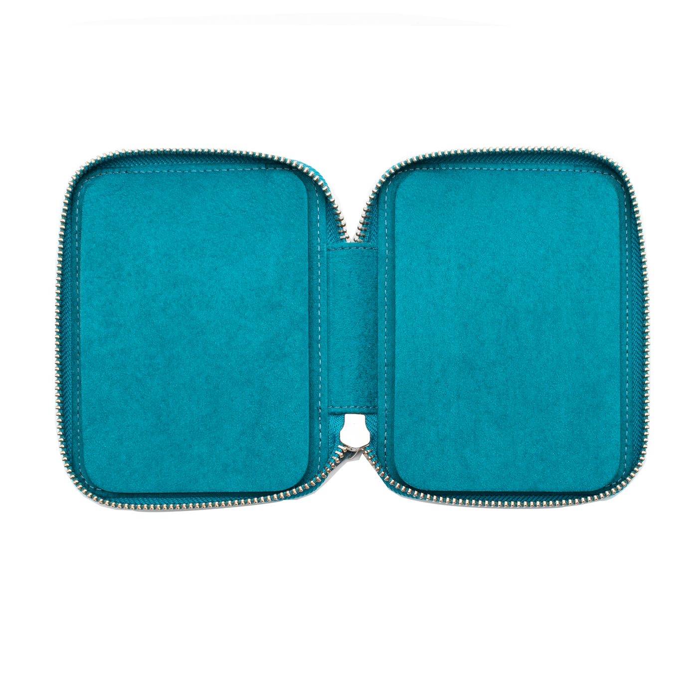 Galen Leather Co. Zippered 10 Slot Pen Case - Crazy Horse Ocean