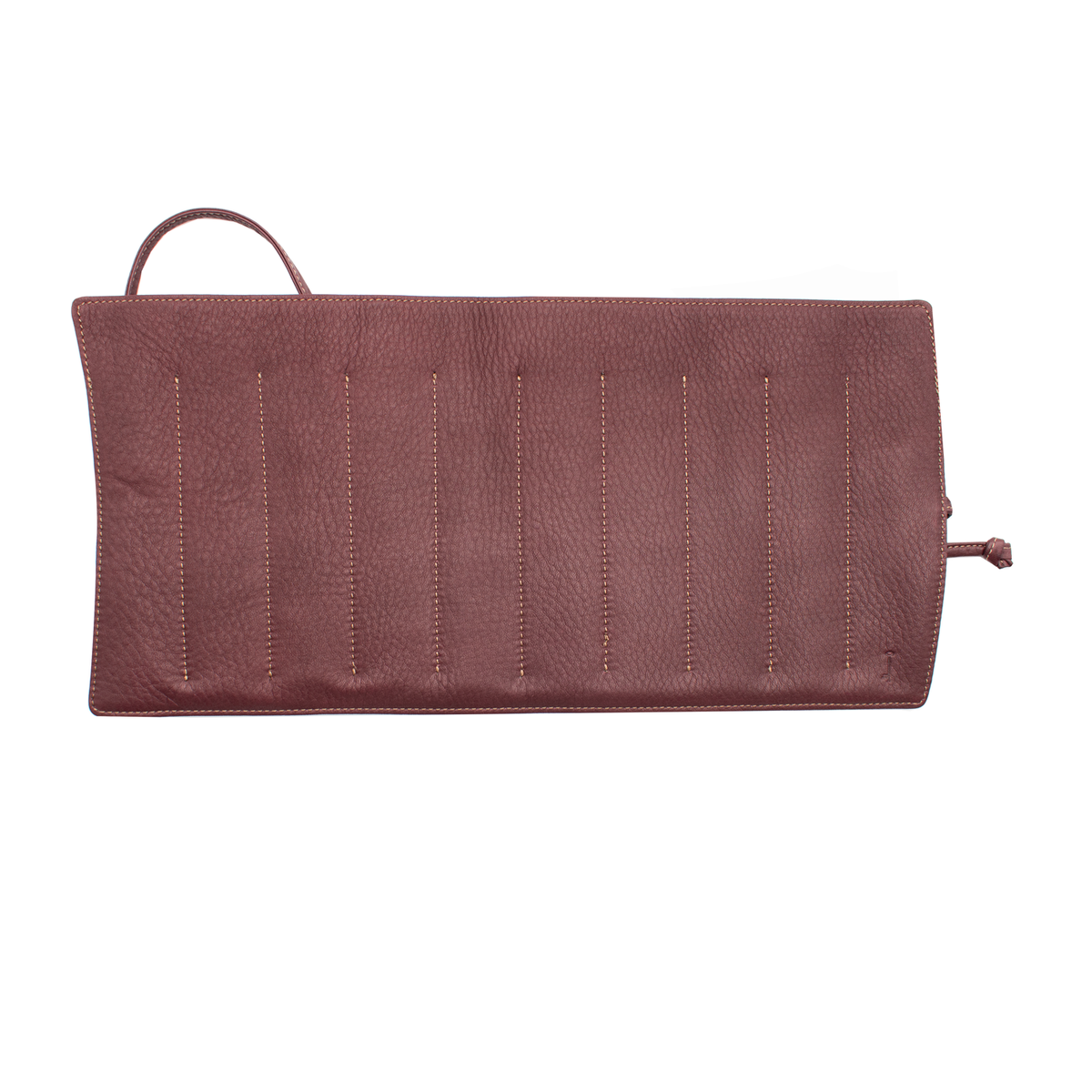 Nagasawa 10 Piece Kip Leather Roll Bordeaux