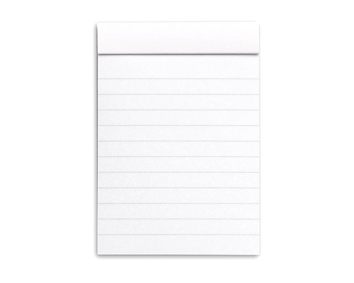 Rhodia #12 Classic Staplebound Notepad - Ice