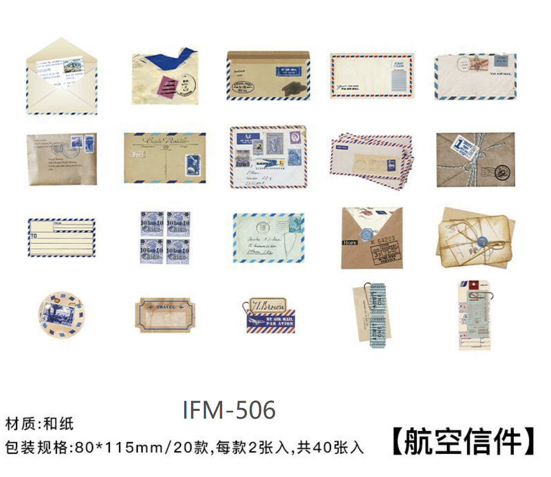 infeelME - Long Time Letter Stickers