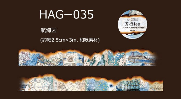 have a good day - X-files Series Washi Tape