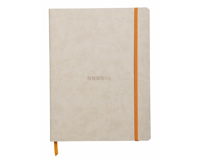 Rhodia Rhodiarama Webnotebook Softcover 9.75'" x 7.5" - Dot Grid