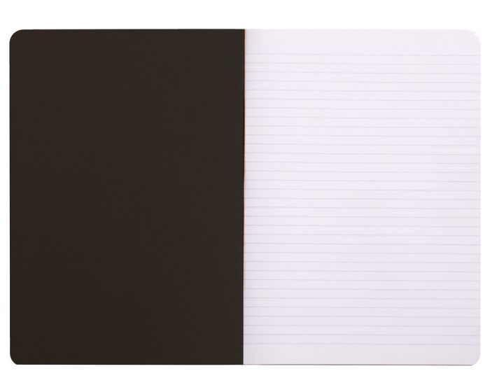 Rhodia Classic Side Staplebound Notebook 8 1/4 x 11 3/4- Black, Lined