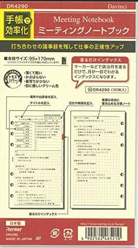 Raymay Davinci Note Bible Size Refills