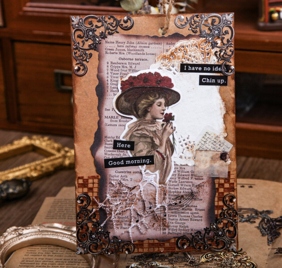 Retro Story - Baroque Corner Stickers