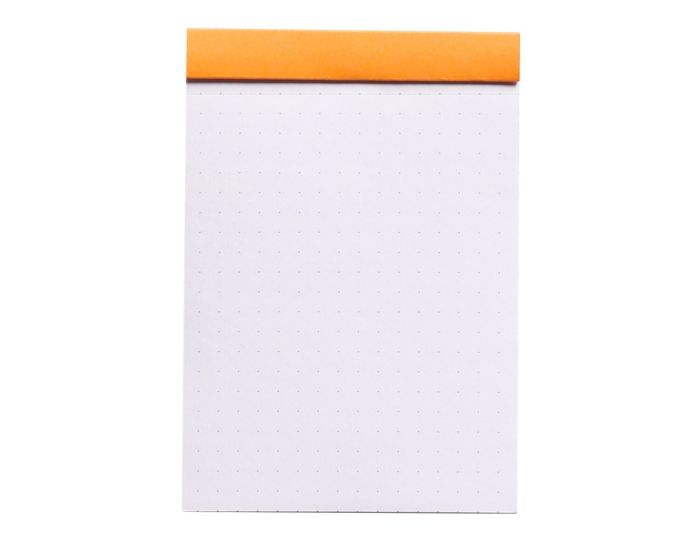 Rhodia #12 Classic Staplebound Notepad - Orange