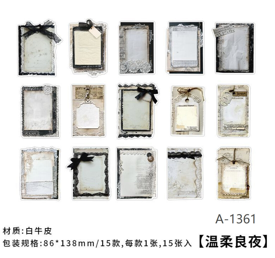 infeelME - Decorative Paper Flake Stickers