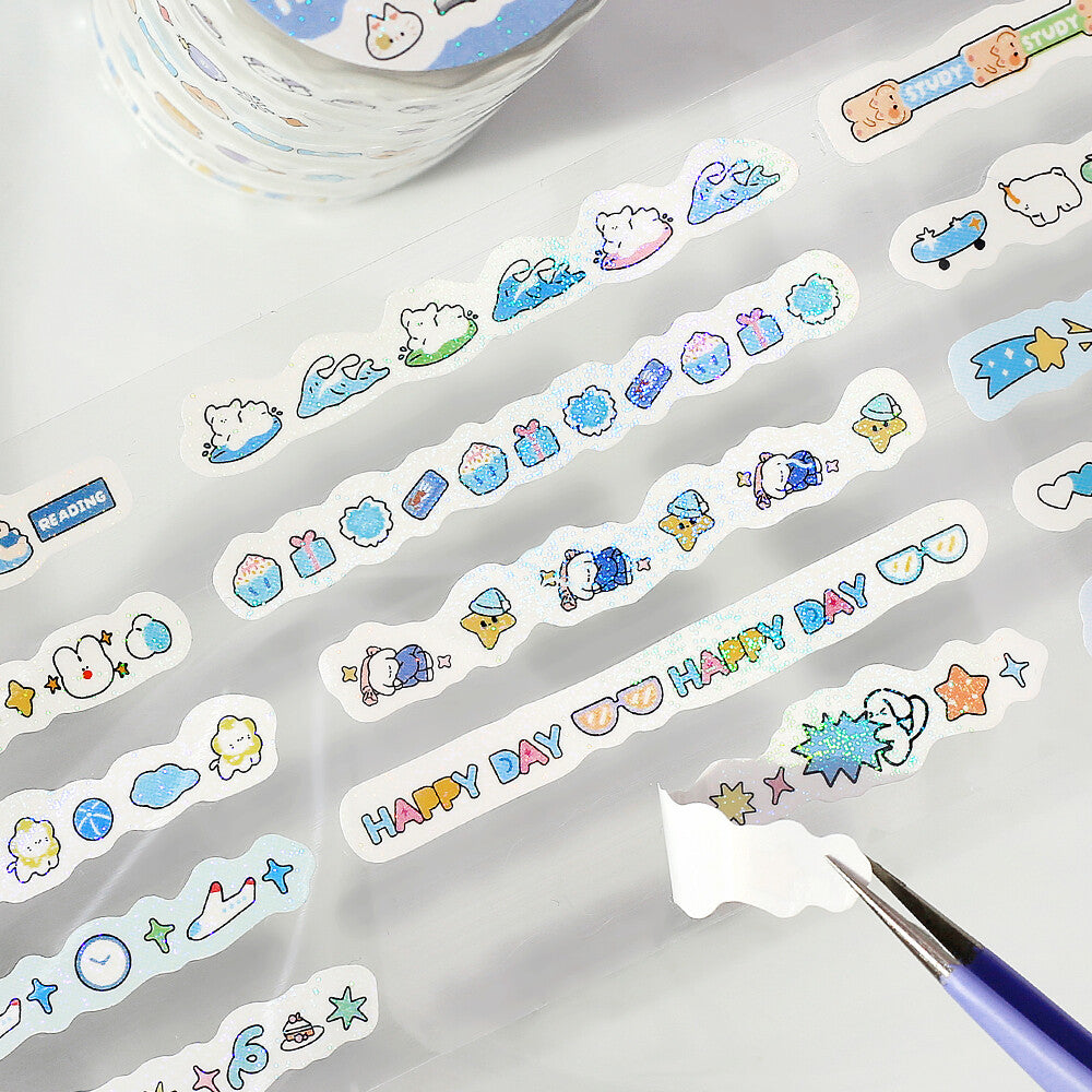 BGM - Sticker Roll - Linea Pale Blue