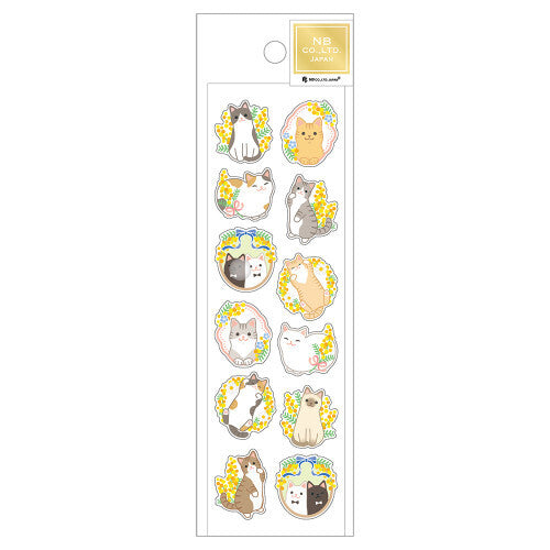NB.CO - Bijou Cat and Mimosa Sticker