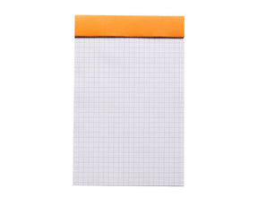 Rhodia #14 Classic Staplebound Notepad - Orange
