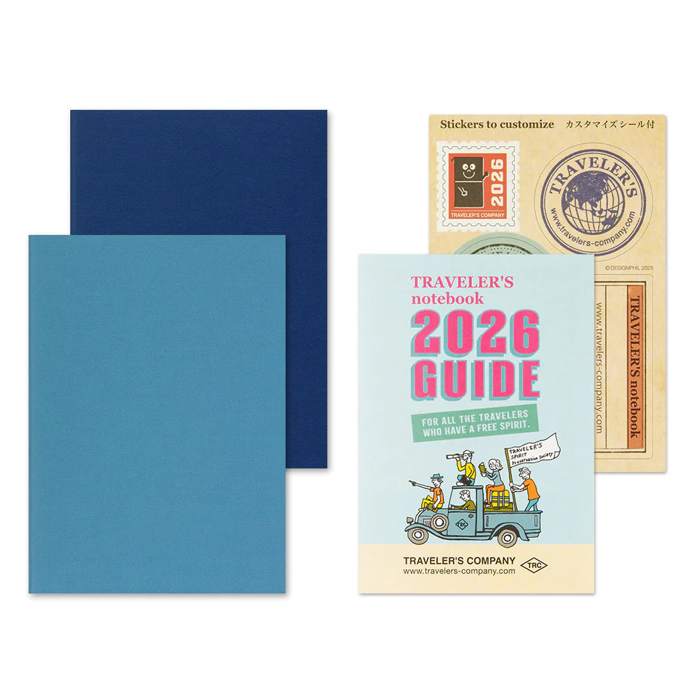 TRAVELER'S COMPANY Passport Size Diary 2026 - Weekly