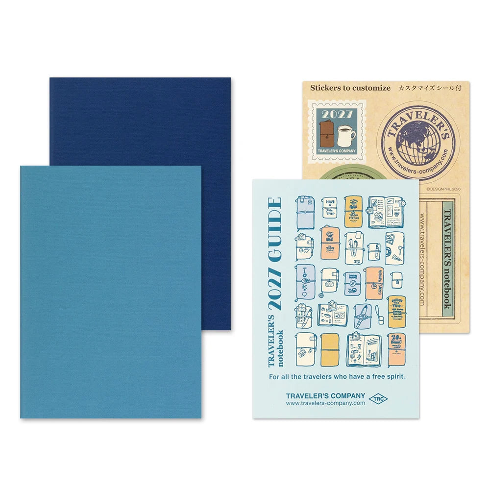 TRAVELER'S COMPANY Passport Size Diary 2027 - Weekly