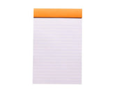 Rhodia #14 Classic Staplebound Notepad - Orange