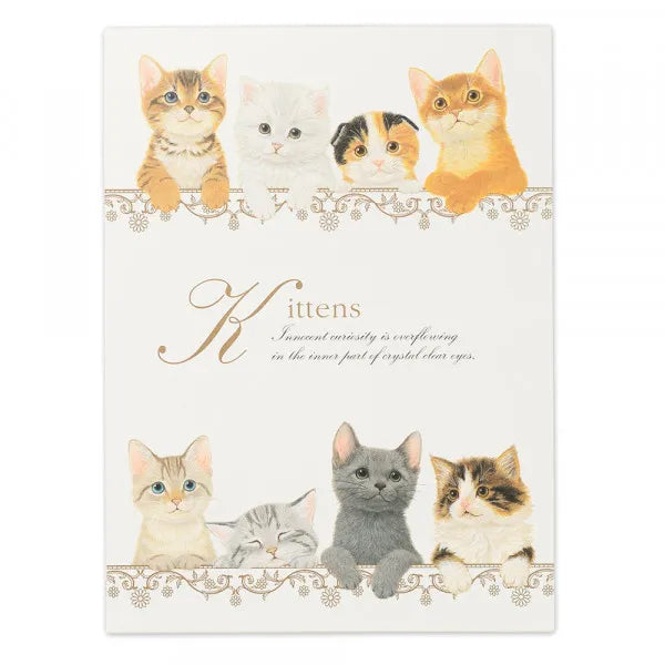NB.CO - Letter Pad - Kittens A5