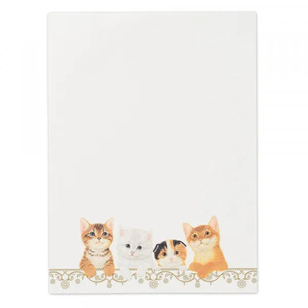 NB.CO - Letter Pad - Kittens A5
