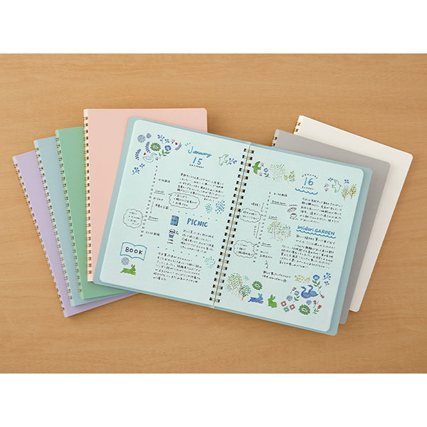 Midori A5 Dot Grid Ring Notebooks