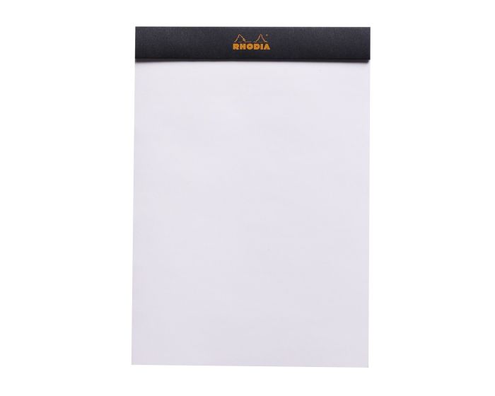 Rhodia #16 Classic Staplebound Notepad - Black
