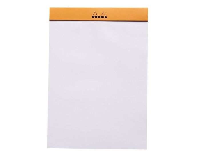 Rhodia #16 Classic Staplebound Notebook - Orange