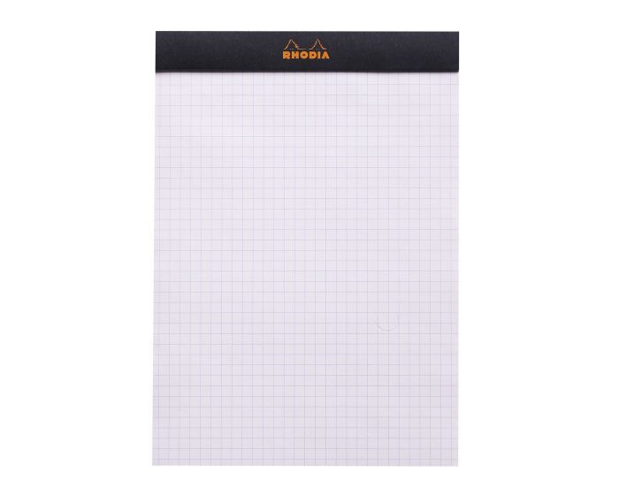Rhodia #16 Classic Staplebound Notepad - Black