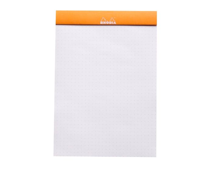 Rhodia #16 Classic Staplebound Notebook - Orange
