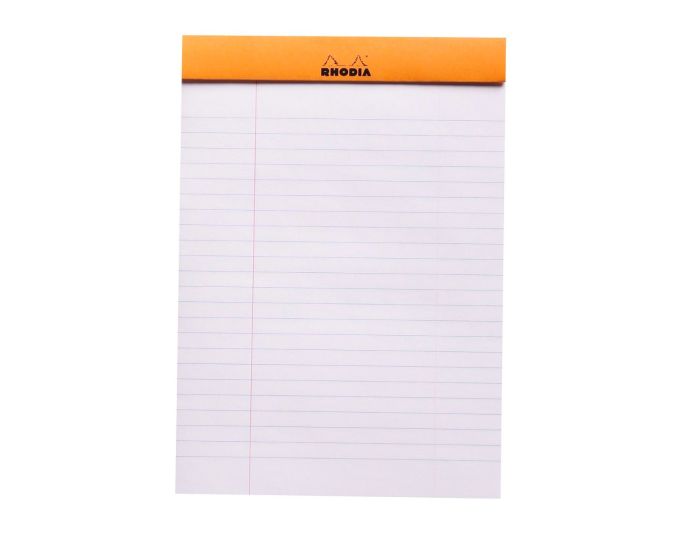 Rhodia #16 Classic Staplebound Notebook - Orange