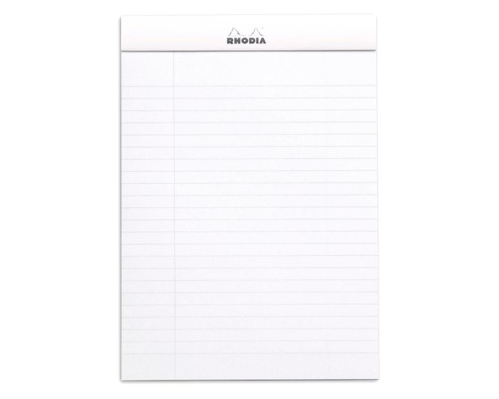 Rhodia #16 Classic Staplebound Notebook - Ice