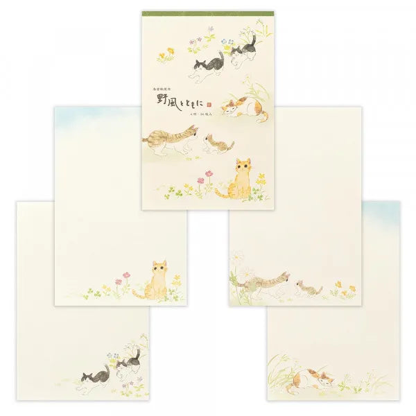 NB.CO - Letter Pad - Lying Down with the Wind of the Wild Cat A5
