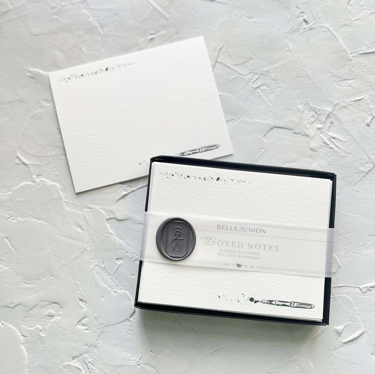 Belle & Union - Boxed Notes Fountain Pen