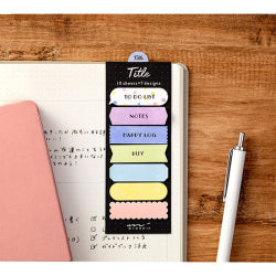 Midori Sticky Notes Journal - Tiles Colorful