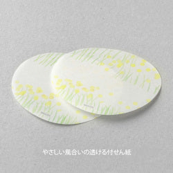 Midori Sticky Note Transparency - Flower Garden