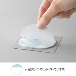Midori Sticky Note Transparency - Sky Light Blue