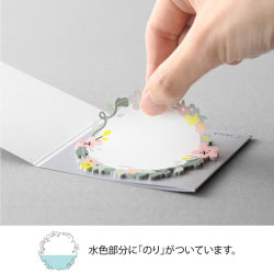 Midori Sticky Note Die cutting -  Wreath