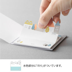 Midori Sticky Note Die cutting - Town