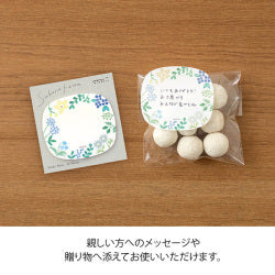 Midori Sticky Note Transparency - Wild Flowers
