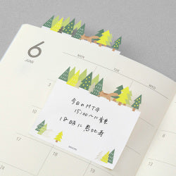 Midori Sticky Note Die cutting - Forest