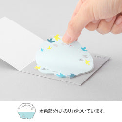Midori Sticky Note - Die Cutting Birds