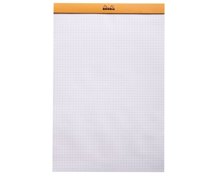 Rhodia #19 Classic Staplebound Notebook - Orange