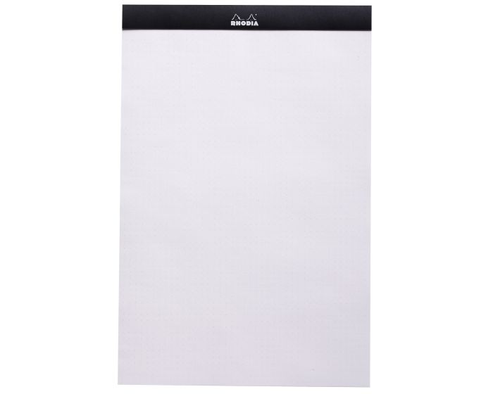 Rhodia #19 Classic Staplebound Notebook - Black