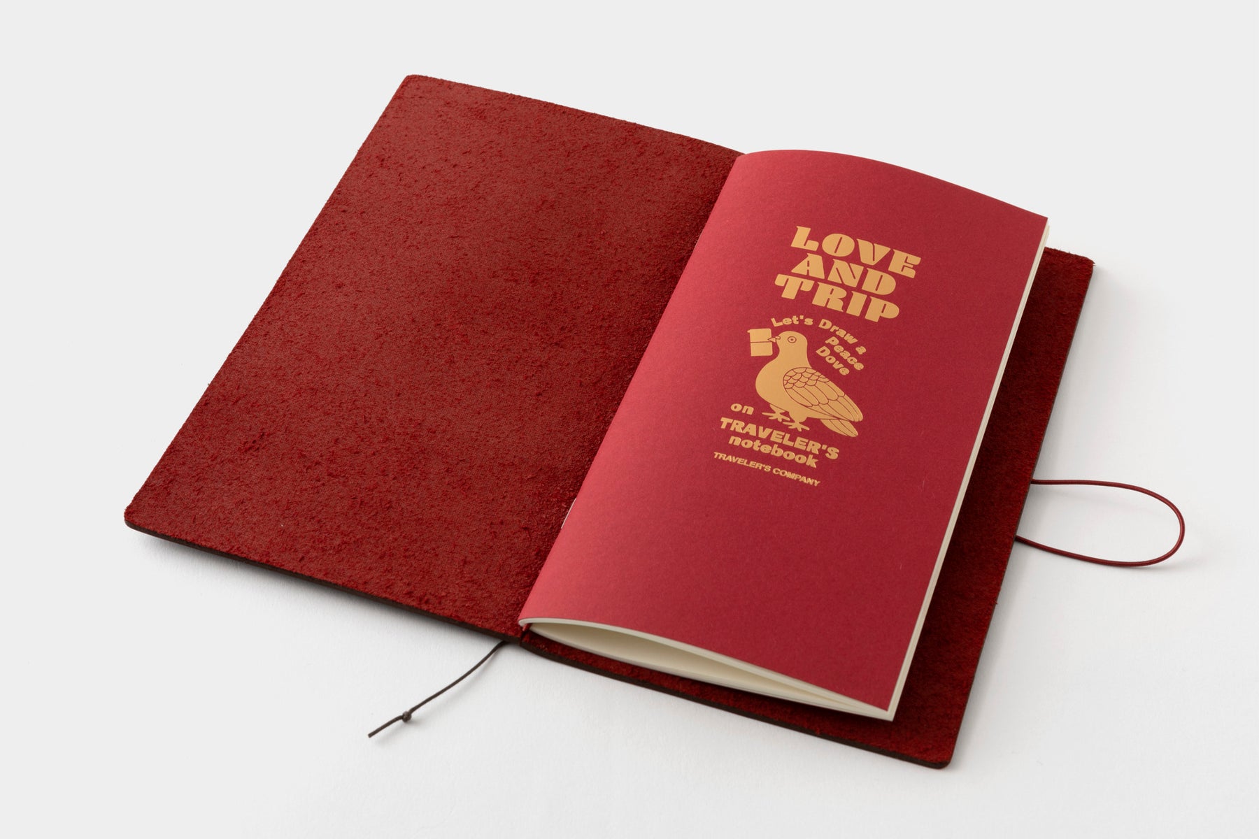 TRAVELER'S COMPANY Traveler's Regular Notebook - Love And Trip